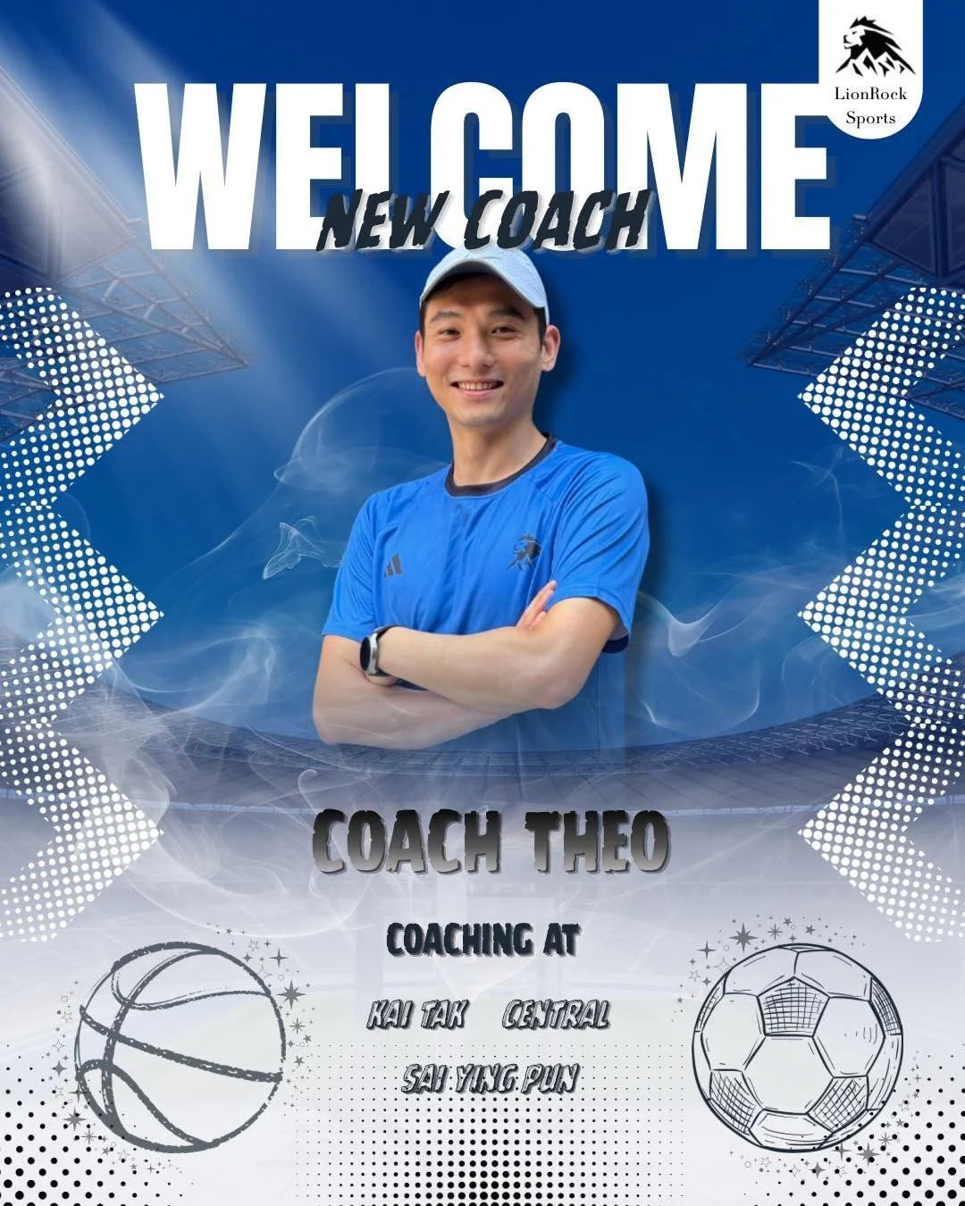 🦁 A MARQUEE SIGNING FOR THE PRIDE 🦁

Welcome Coach Theo to LionRock Sports &mdash; and yes, this one&rsquo;s a big deal. 🏆⚽🏀

Coach Theo brings years of elite coaching experience and top-tier qualifications to our team. He&rsquo;ll be leading som