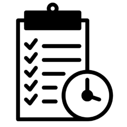 Geometric drawing of an outline square with sections divided by vertical, horizontal, and diagonal lines.