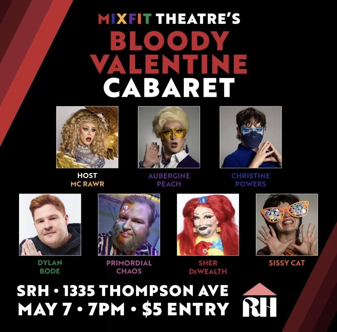 Mixfit Theatre's Bloody Valentine Cabaret
