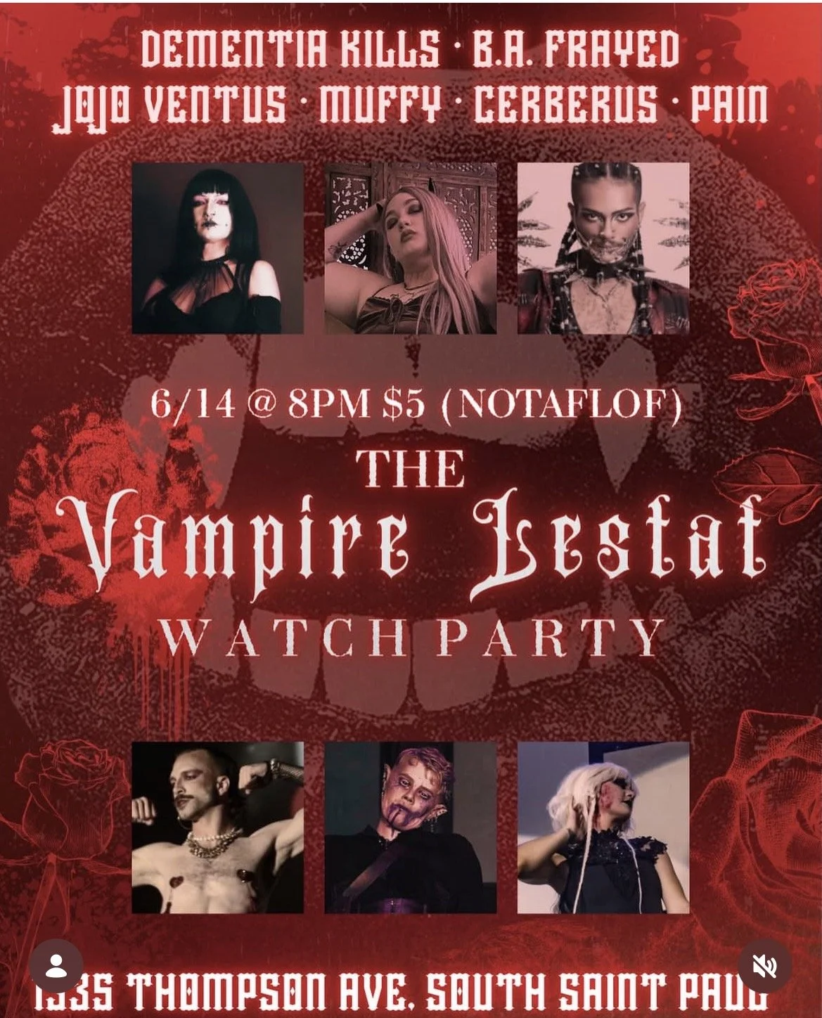 The Vampire Lestat Watch Party (Copy)