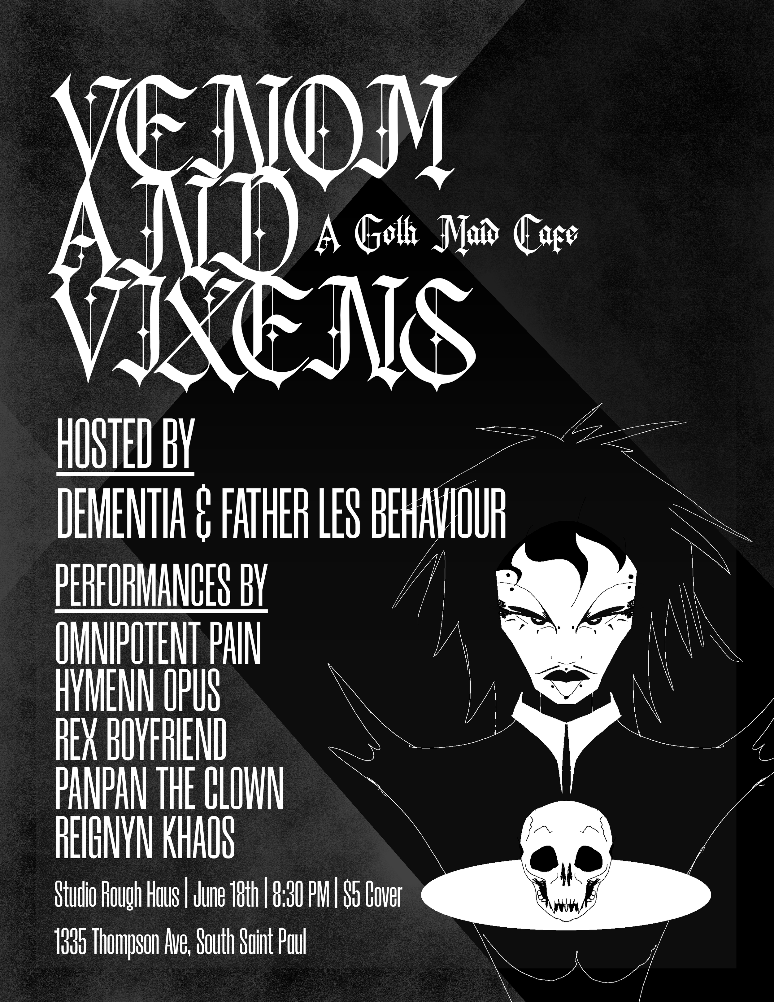 Venom and Vixens: A Goth Maid Cafe