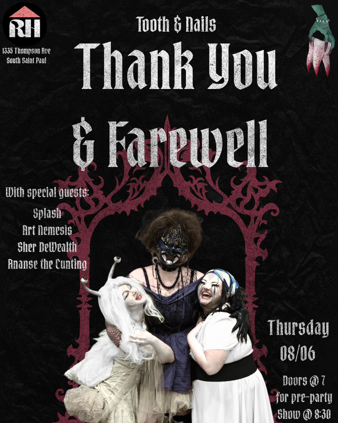Thank You and Farewell to Tooth and Nails