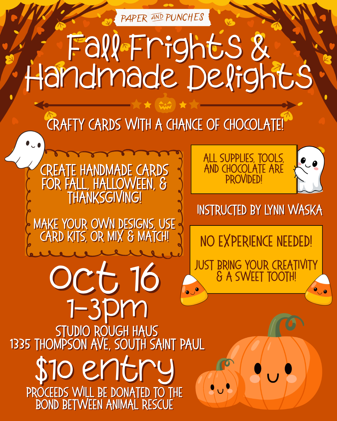 Fall Frights & Handmade Delights