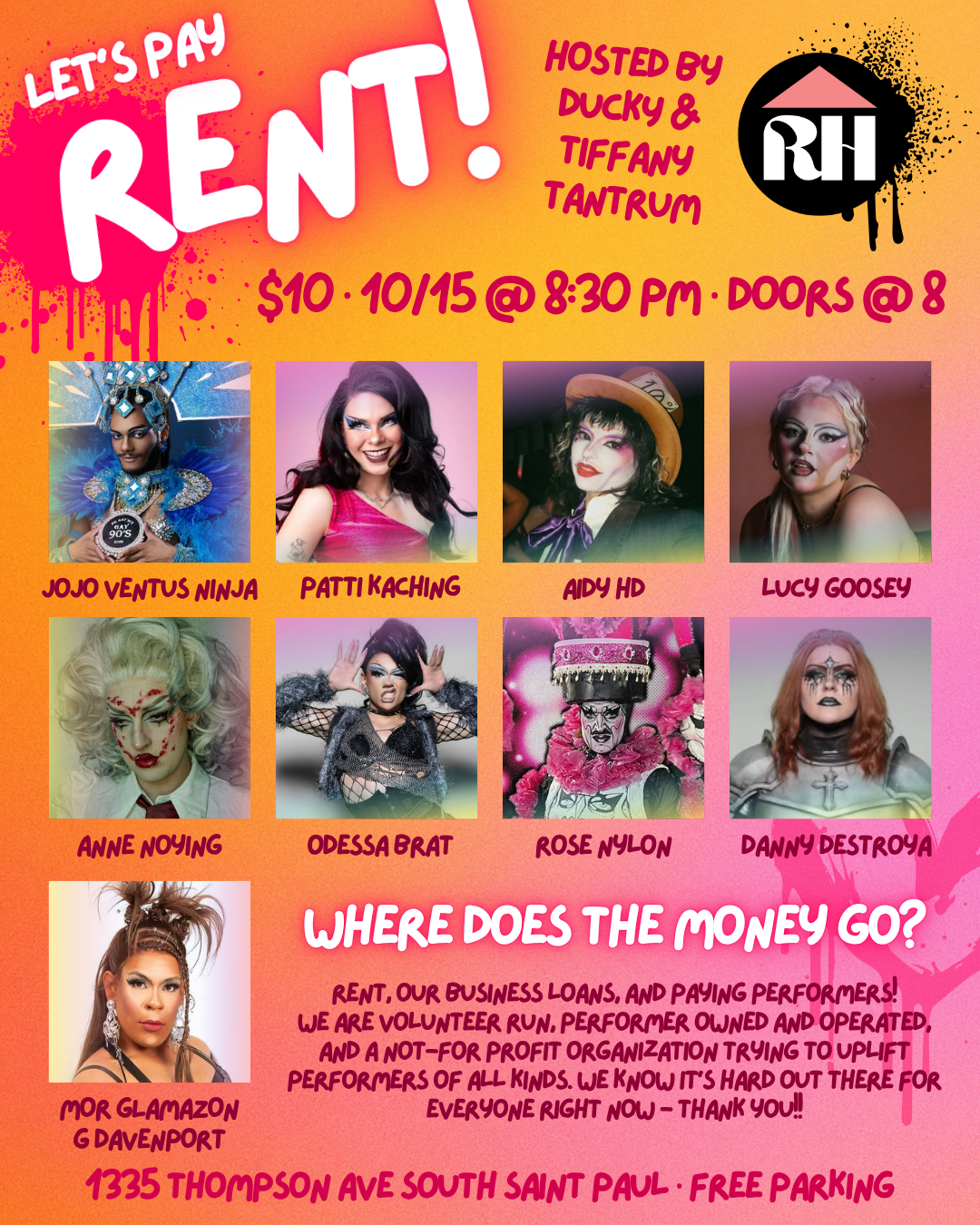 Let’s Pay Rent!