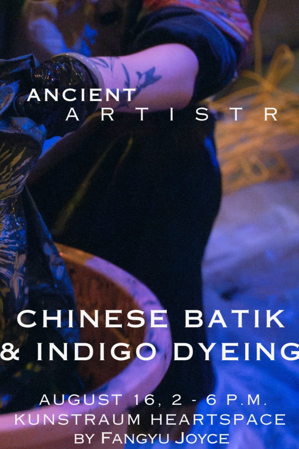 Chinese Batik and Indigo Dyeing Workshop