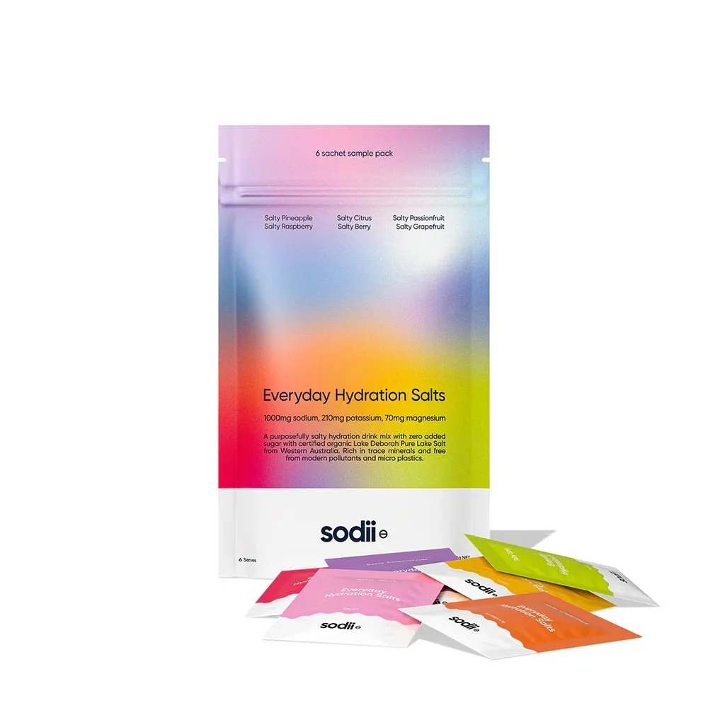 8 Sachet Sample Pack - Sodii Everyday Hydration Salts