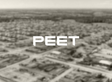 Management of large masterplanned communities with PEET
