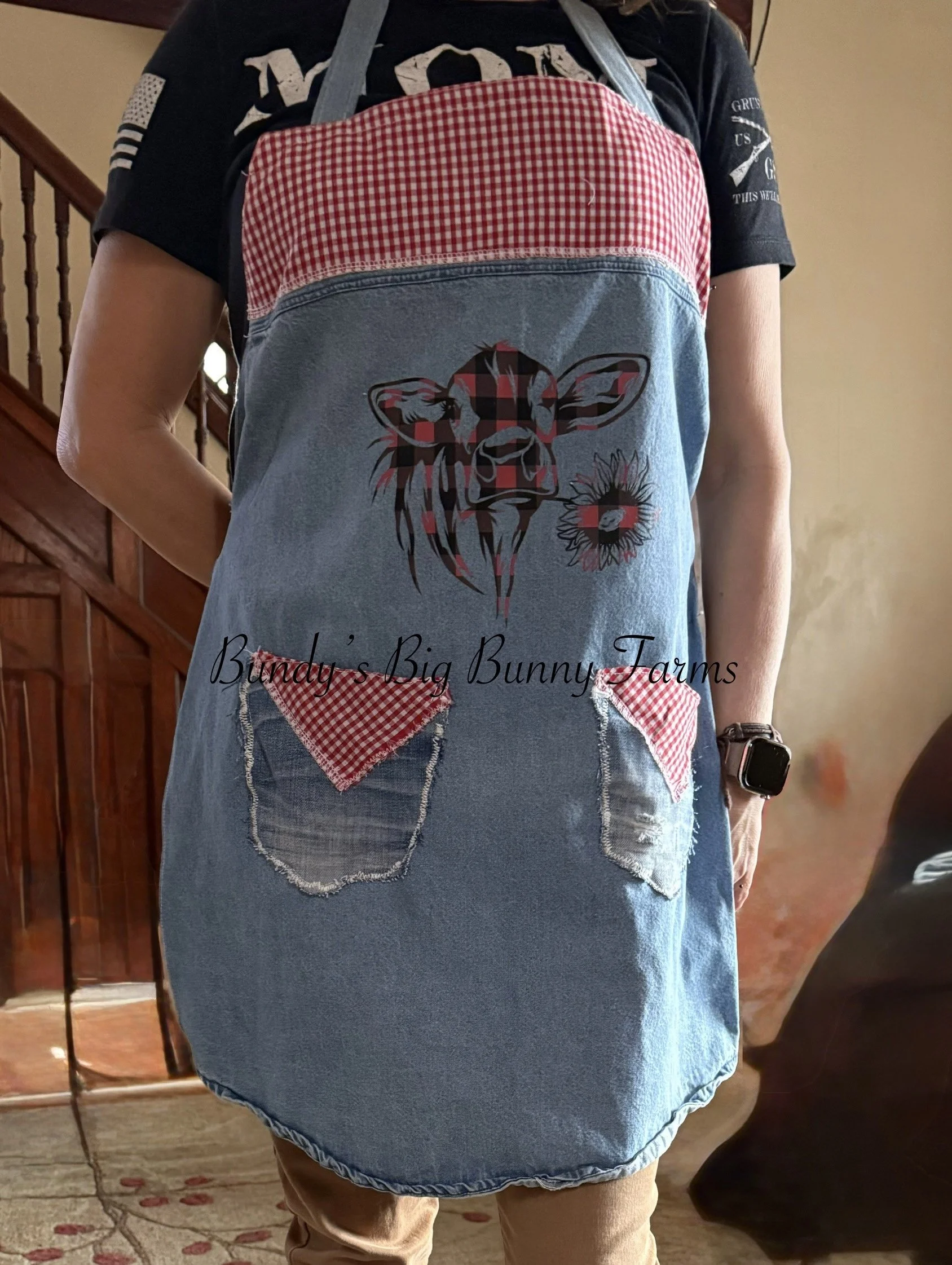 Country Cow Apron