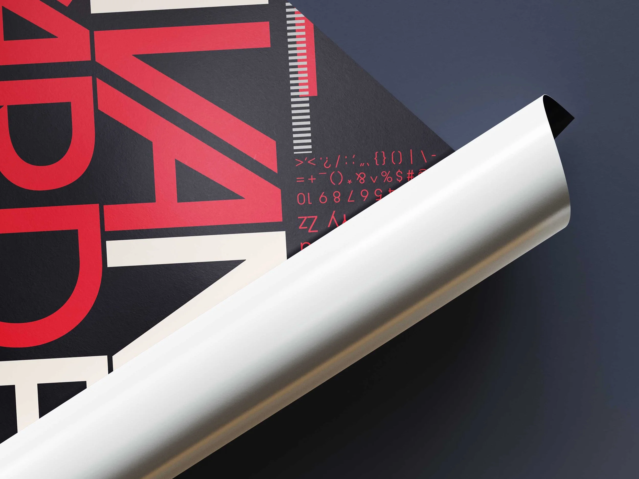 Type Specimen Poster