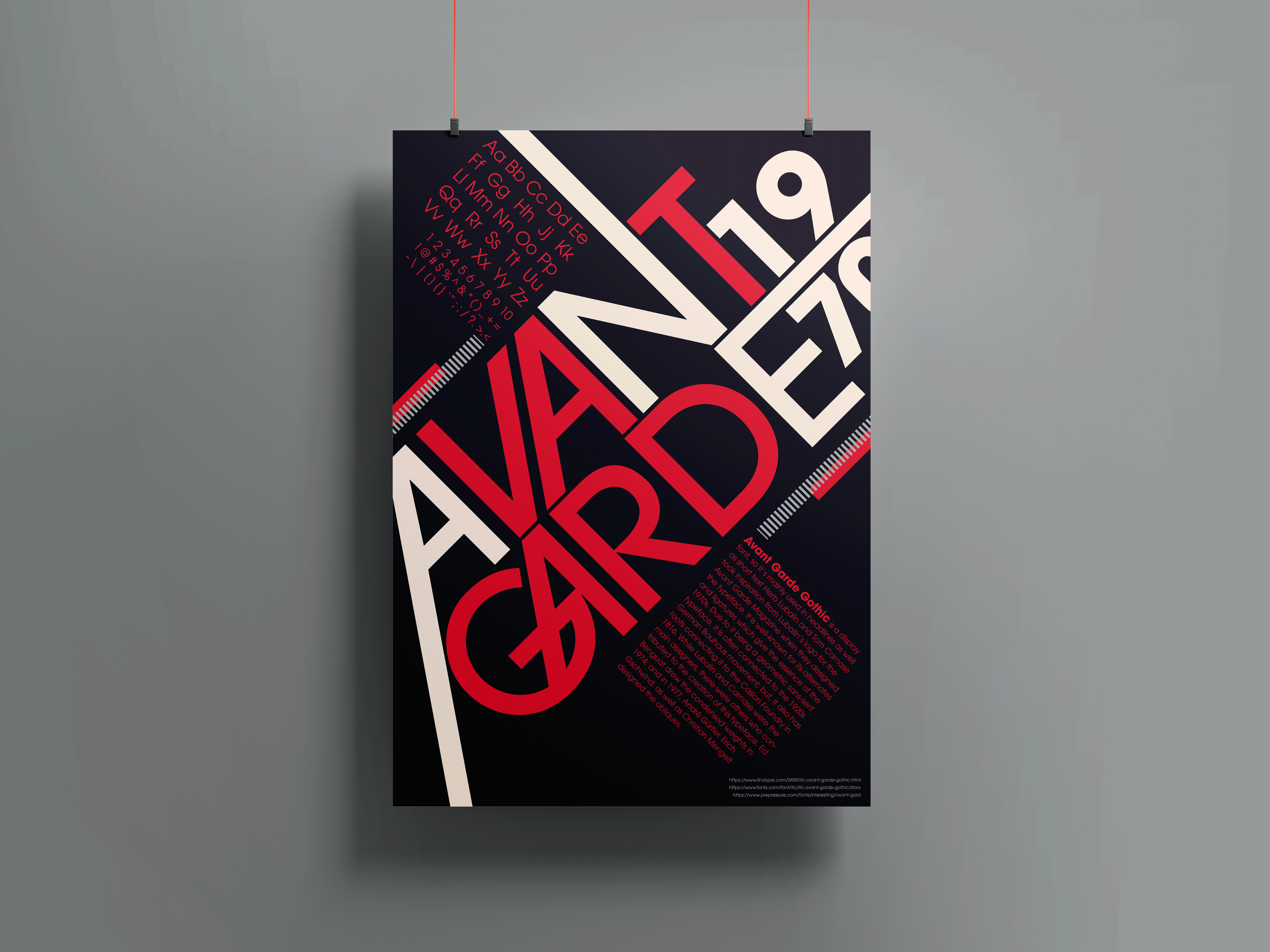 Type Specimen Poster