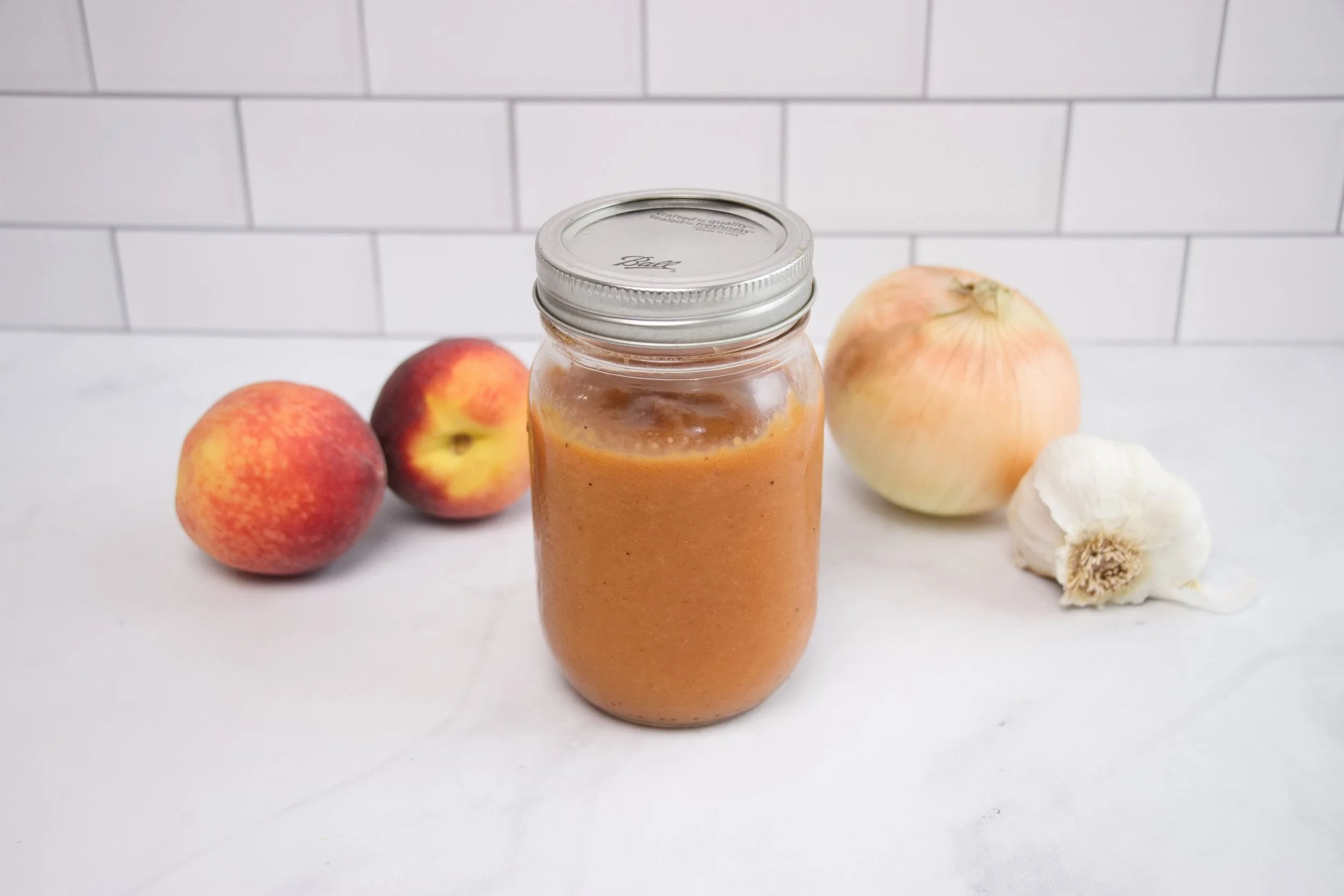 What's on My Plate This Week: peach BBQ