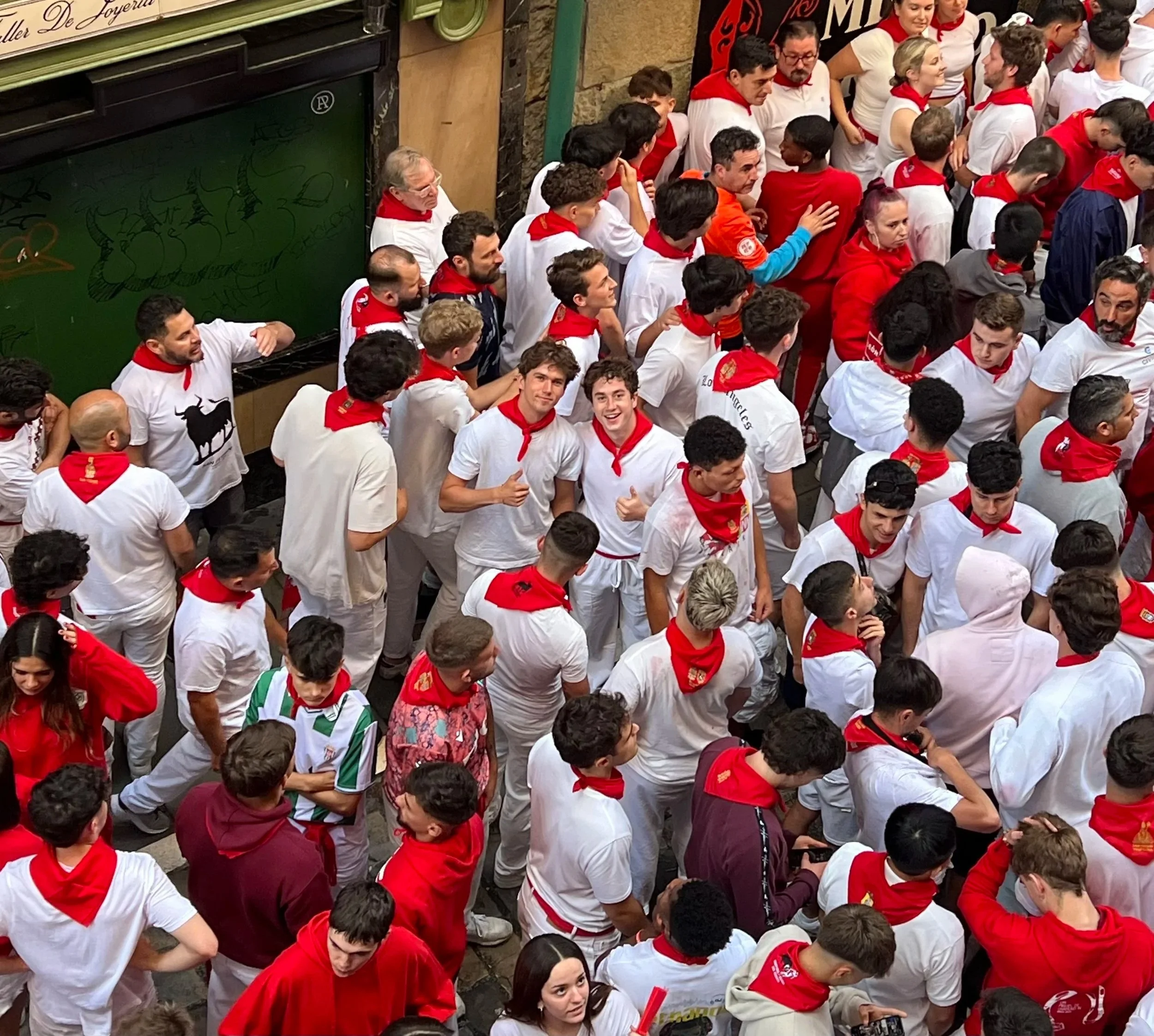 Running of the Bulls at the Festival of San Fermín 2024