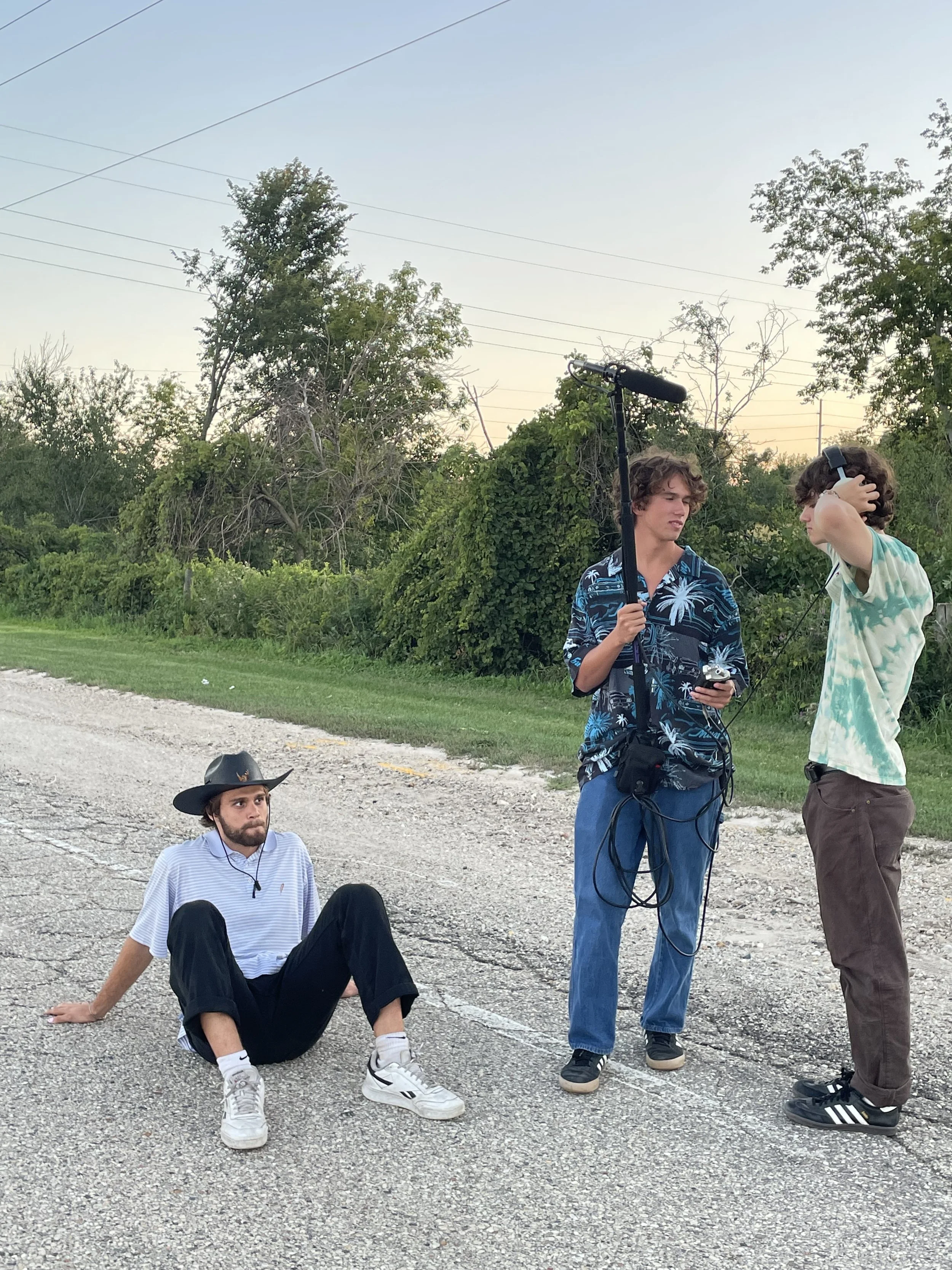 The time when I learned how to be the sound guy in a short film