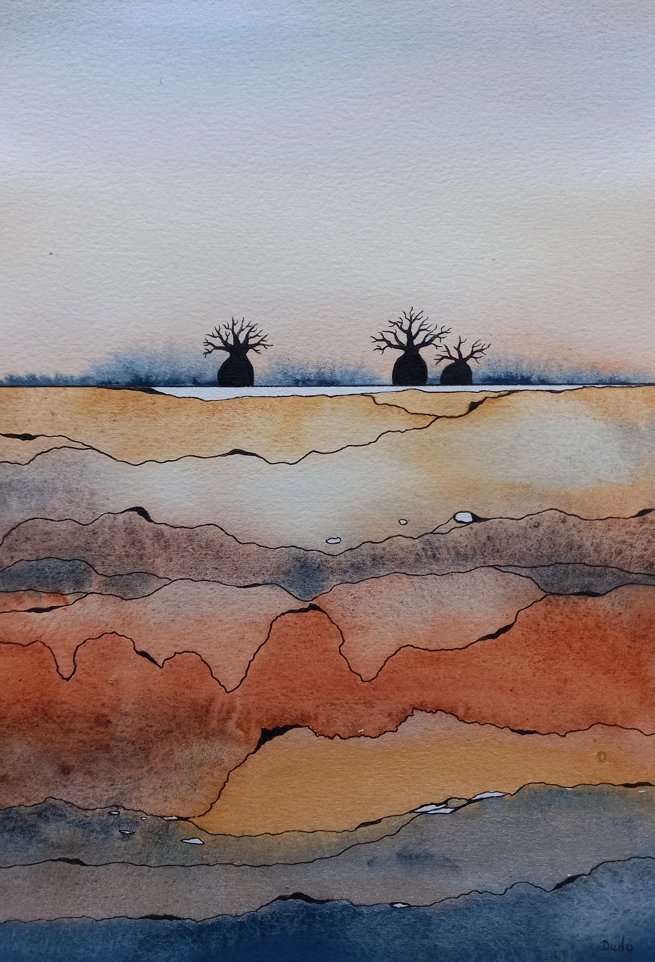 Just After Sunset - Evi Fleischmann