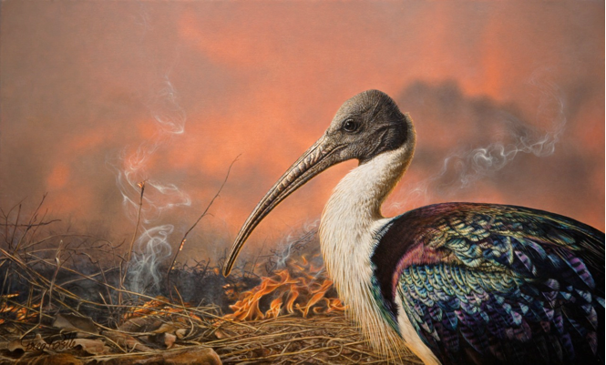 Firewalker - Greg Postle print