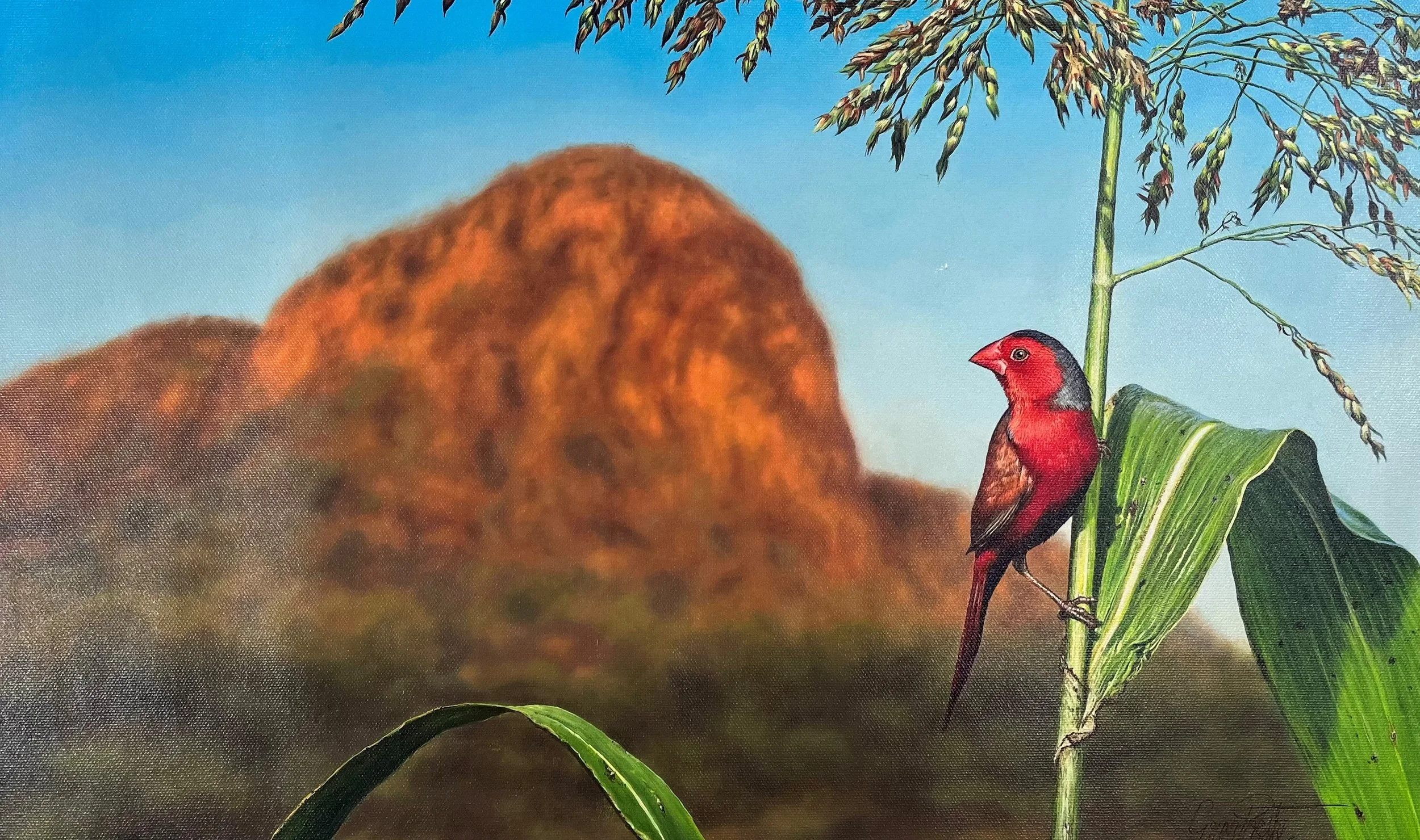 The Rock - Greg Postle print