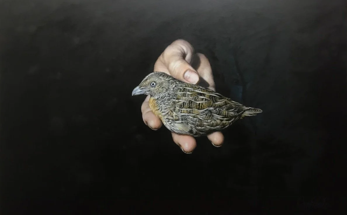 Bird in Hand - Greg Postle print
