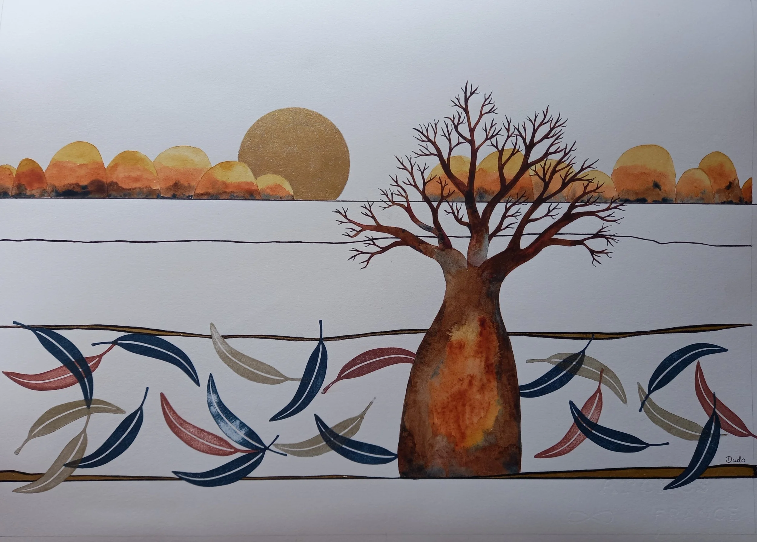 Between Leaves - Evi Fleischmann