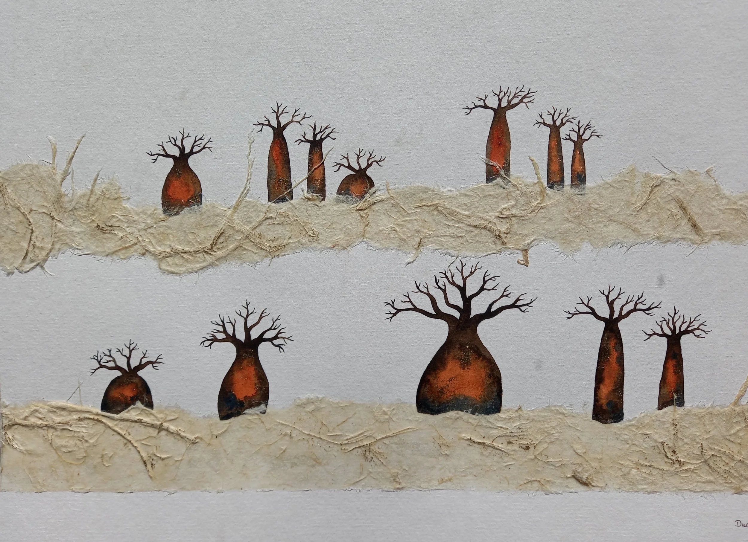 Boabs with Gold - Evi Fleischmann