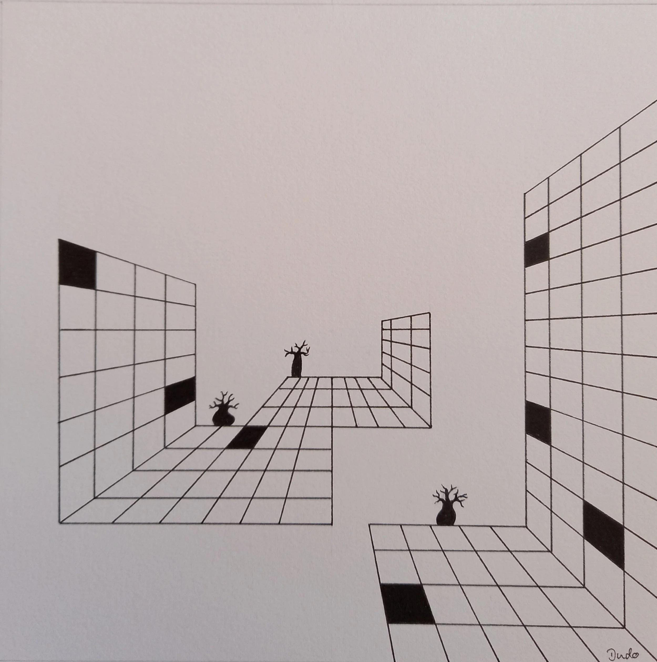 Black and White I - Evi Fleischmann