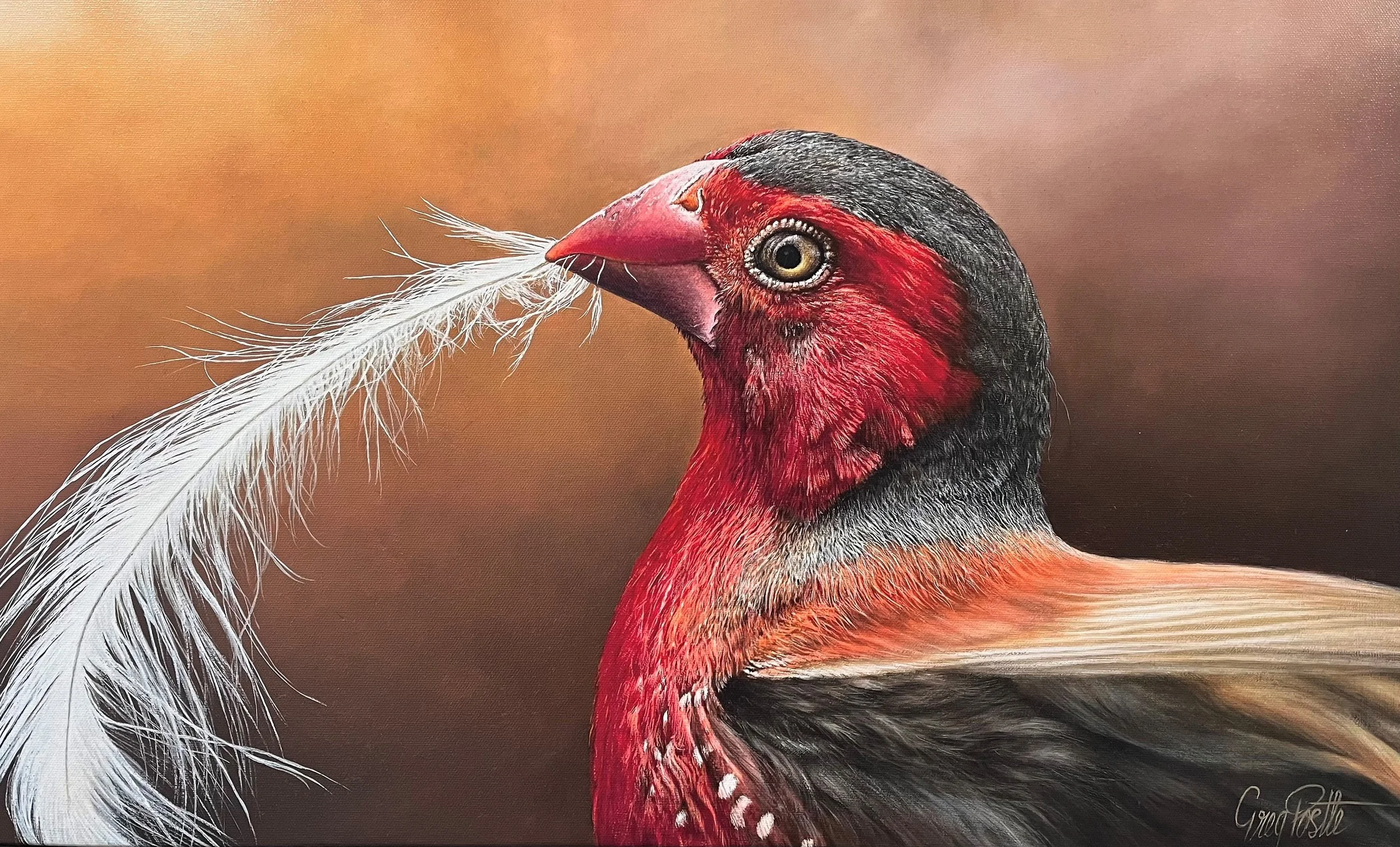 Feathered - Greg Postle print