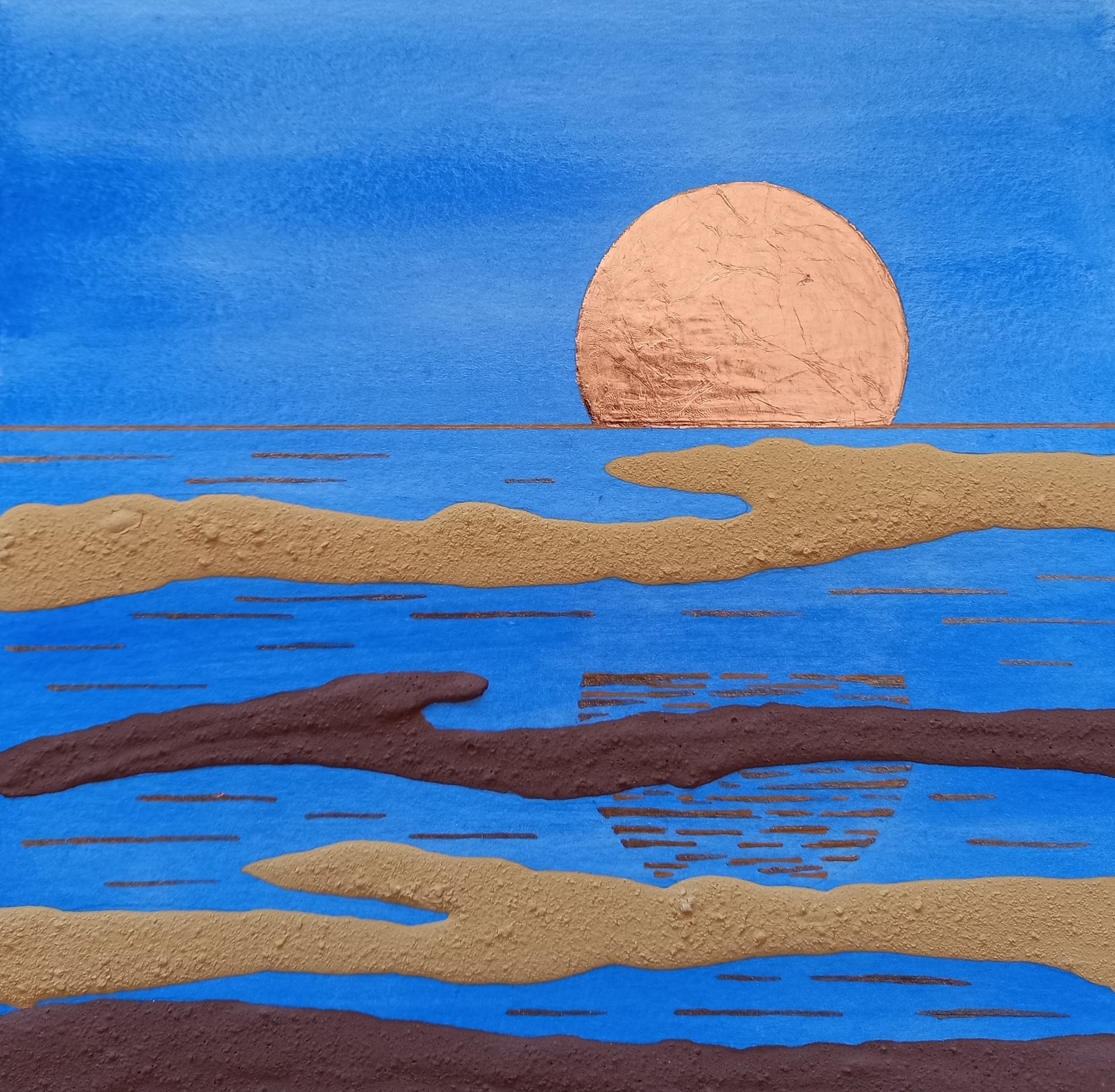 Sunrise Over Lake Argyle - Evi Fleischmann