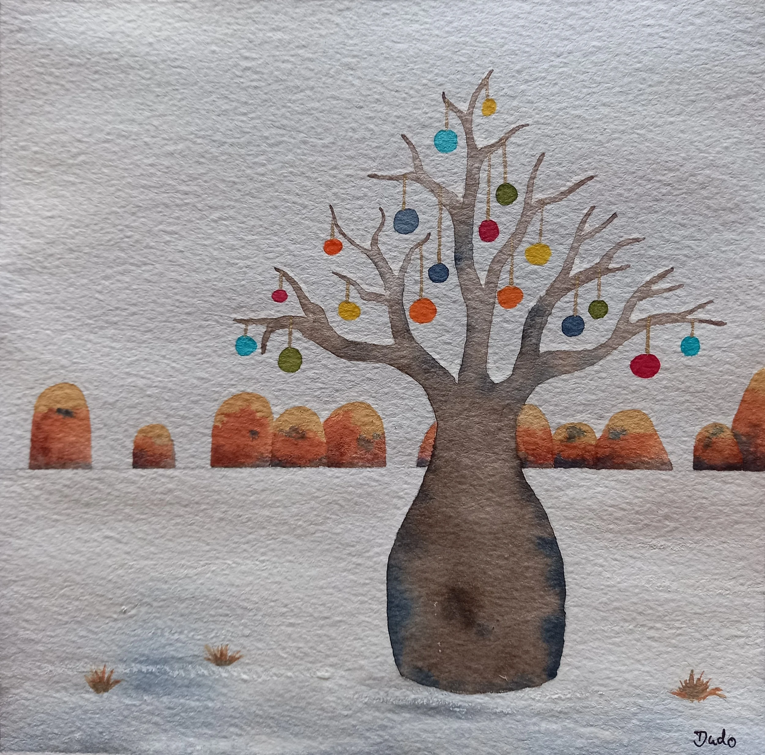 A Christmas Tree in the Snowy Kimberley - Evi Fleischmann