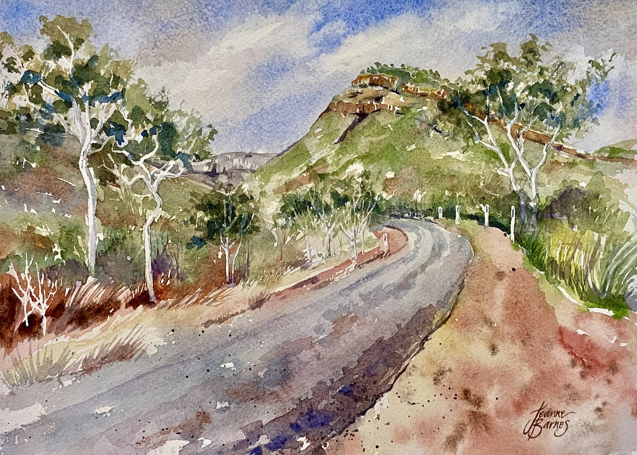 Lake Argyle Road - Jeanne Barnes