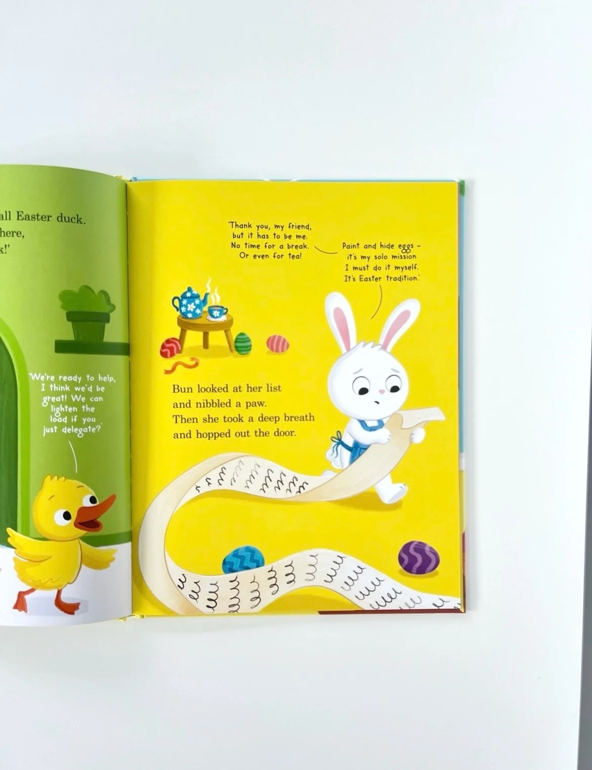 See the process of this page from sketch, to colour plan, to digital file, and all the way to finished page! 🐰 
Page taken from Pink Easter, written by @tanhennessy and published by @allenandunwin @albert_street_books 
.
.
.
#picturebookillustration