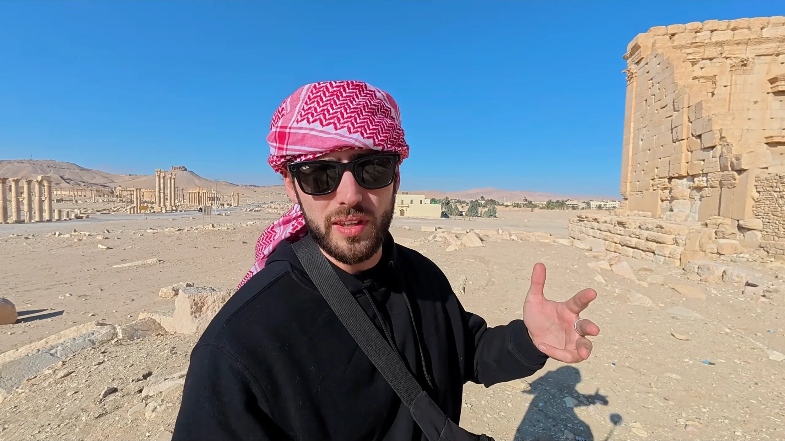 Hitchhiking to Palmyra Inside an Active War Zone