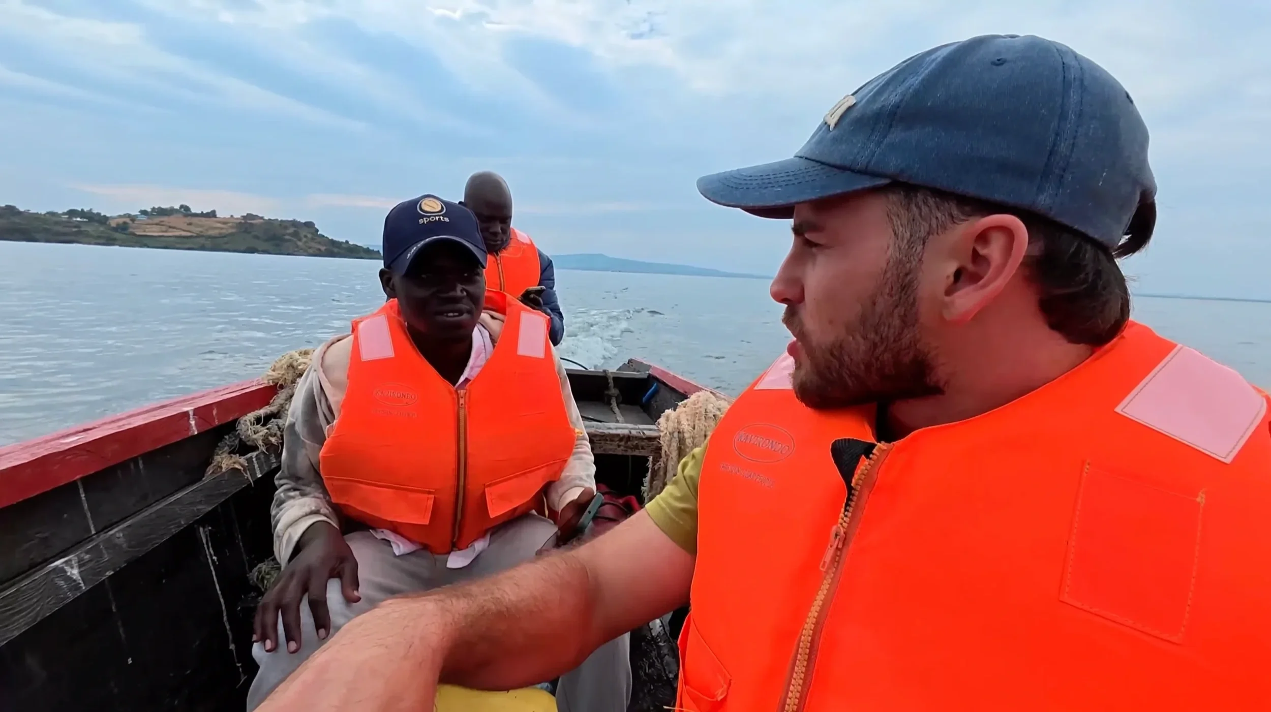 On the way to Migingo Island