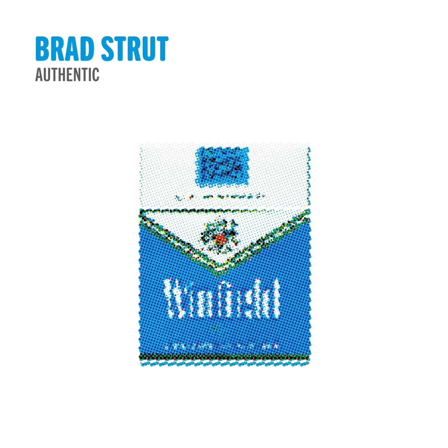 M7007 — Brad Strut – Authentic 7" vinyl cover, Milesago Records