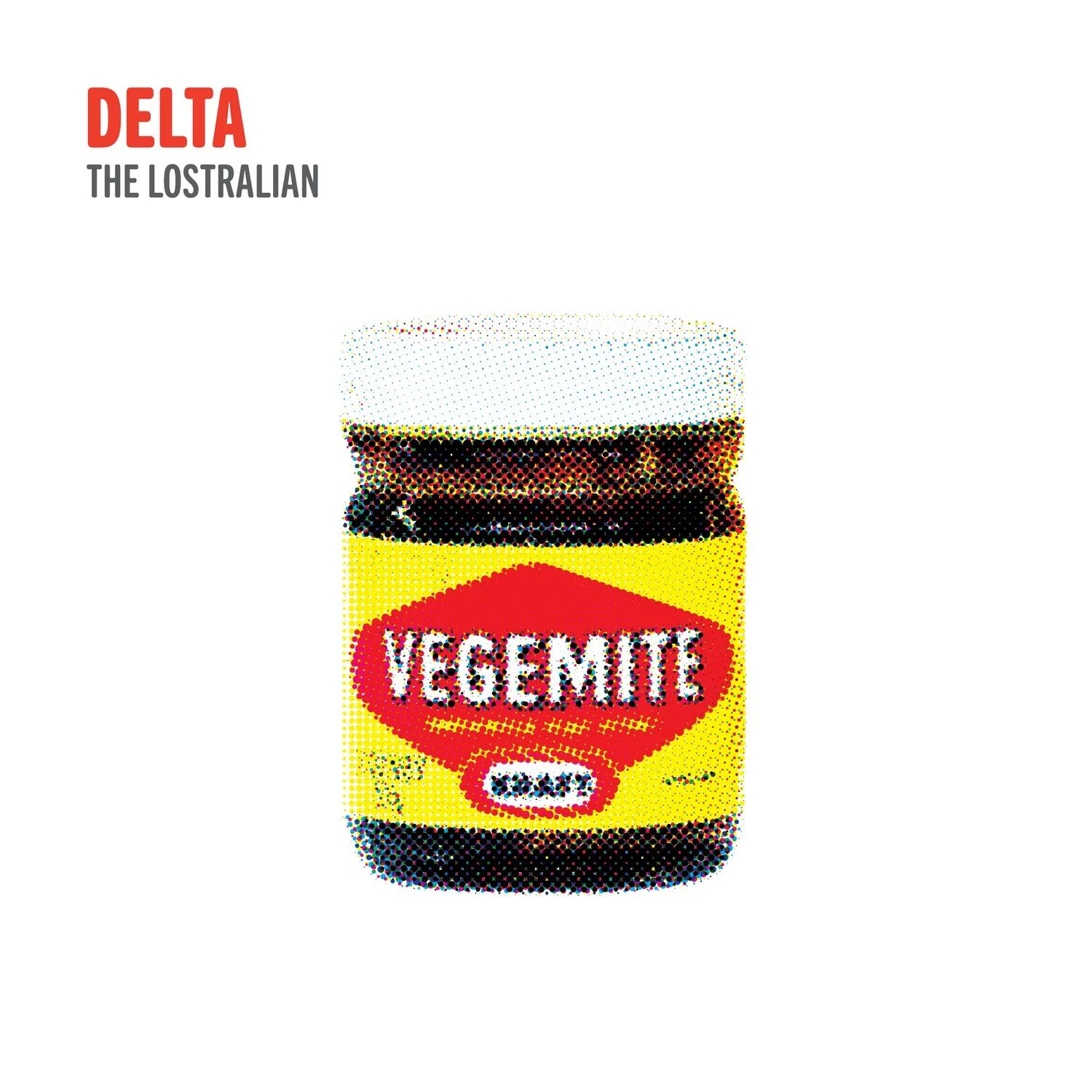 M7014 — Delta – The Lostralian 7" vinyl cover, Milesago Records