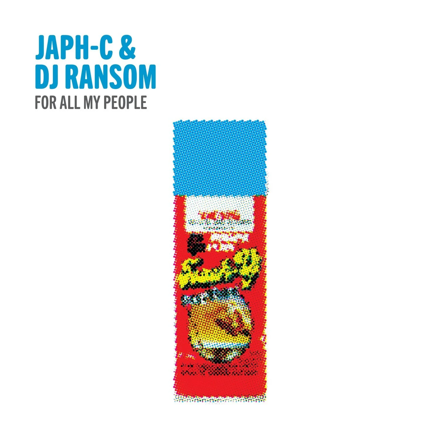 M7003 — Japh-C & DJ Ransom – For All My People 7" vinyl cover, Milesago Records