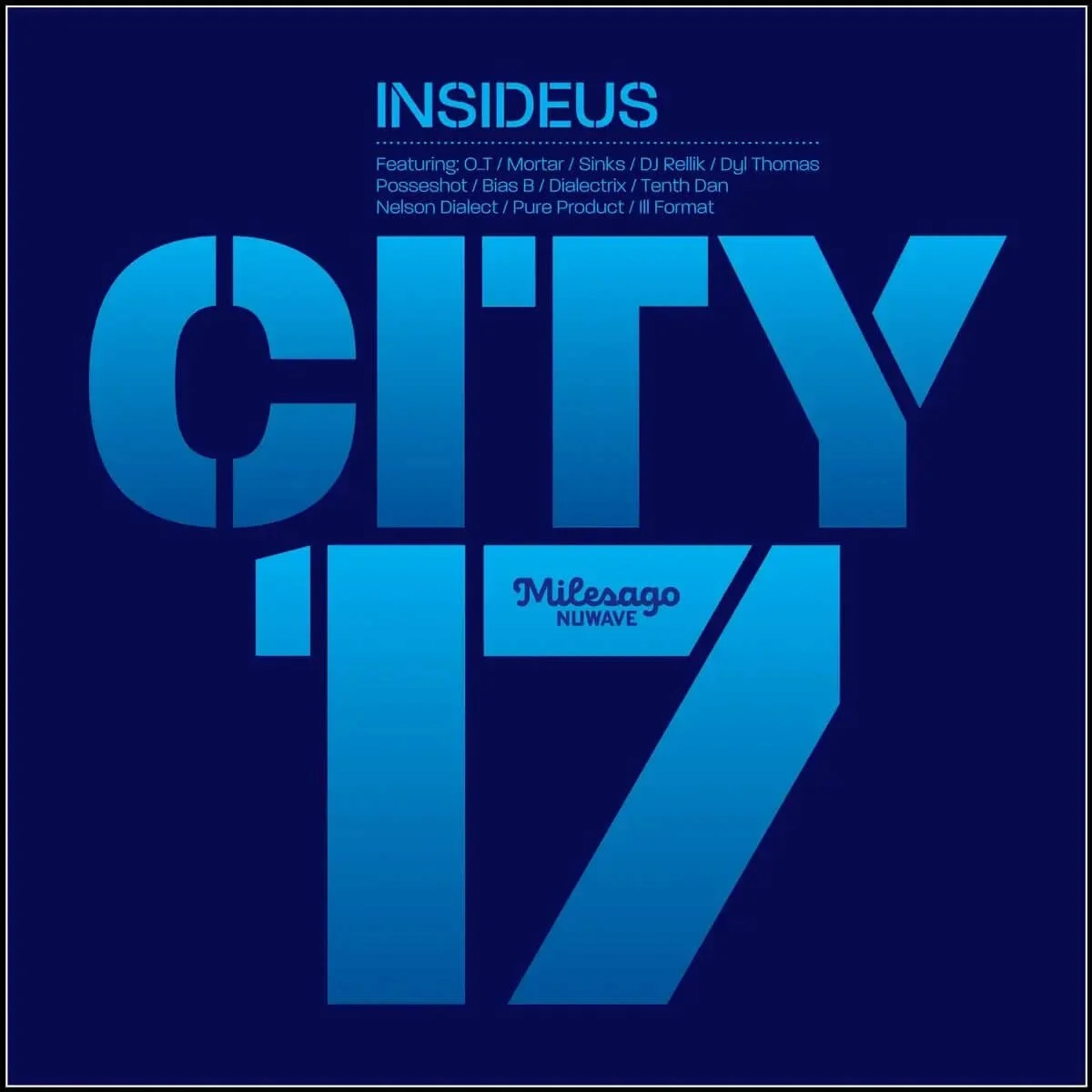 Insideus – City 17 LP cover, Milesago Records