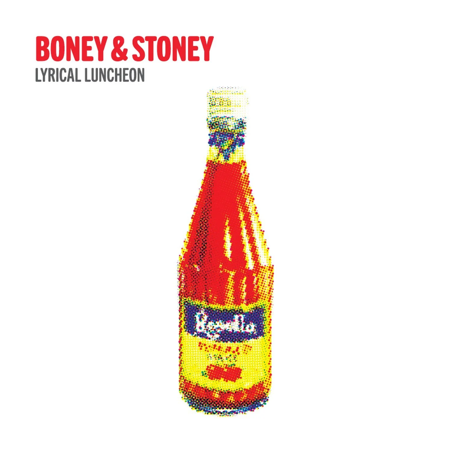 M7001 — Boney & Stoney – Lyrical Luncheon 7" vinyl cover, Milesago Records