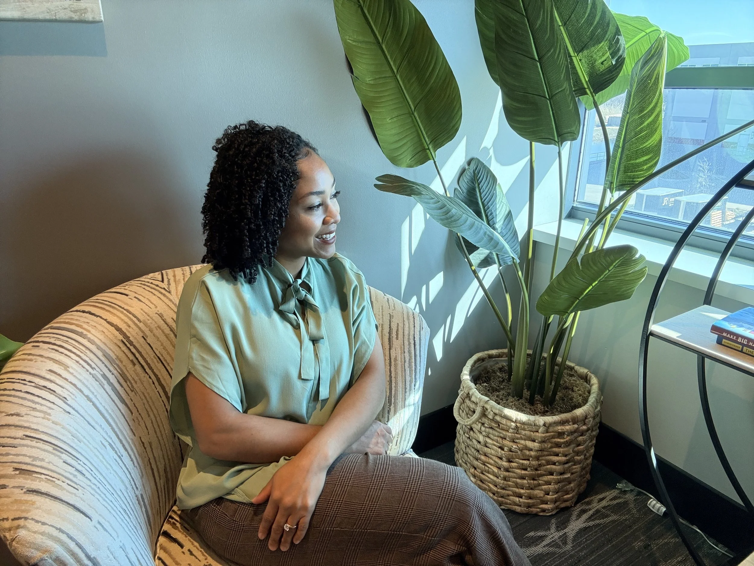 Dr. Macy Wilson-Johnson licensed clinical psychologist in Dallas Texas welcoming new clients