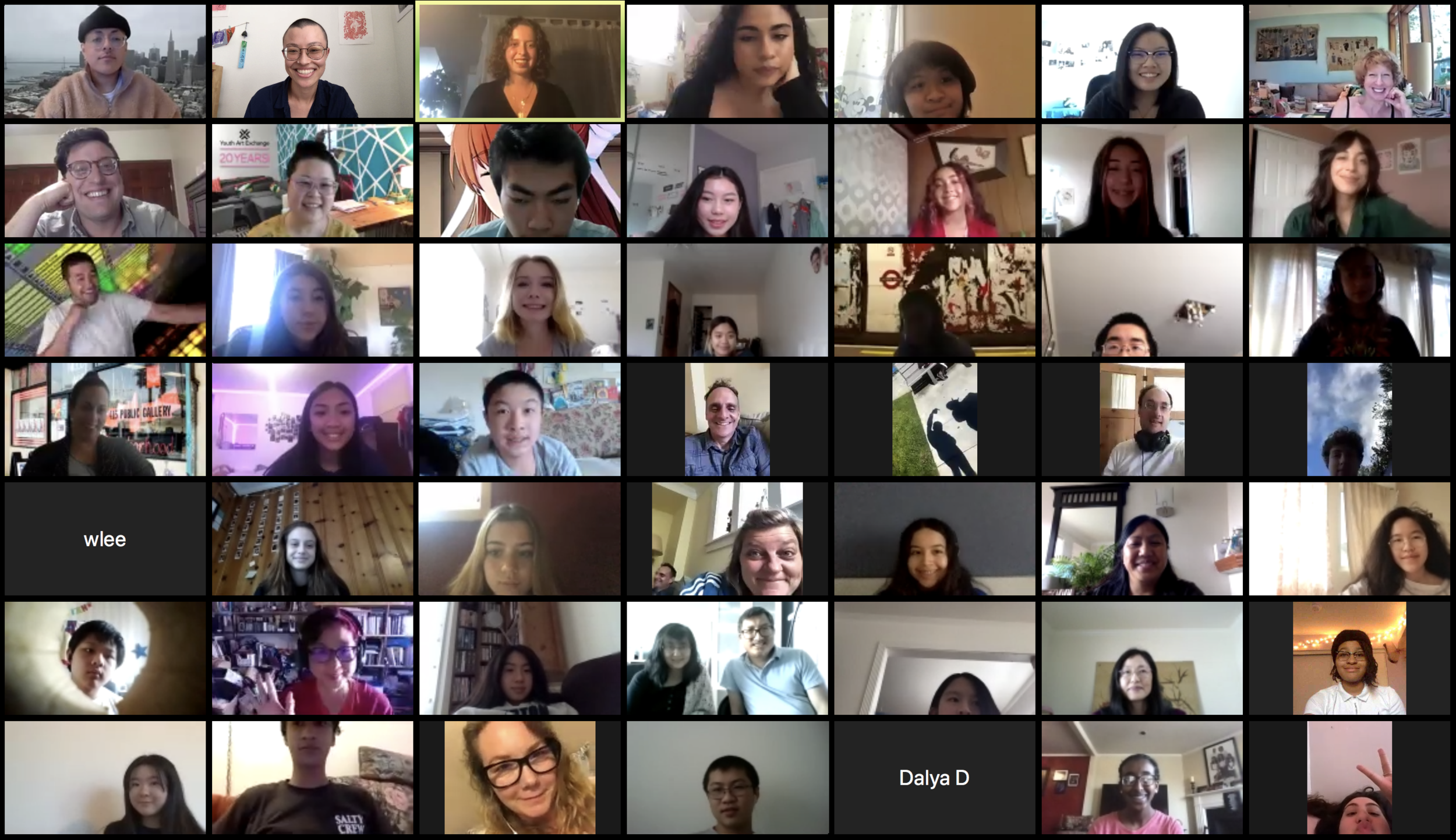 Summer 2020 Artwork and Exhibition Recording (Envision and ArtBUILD)