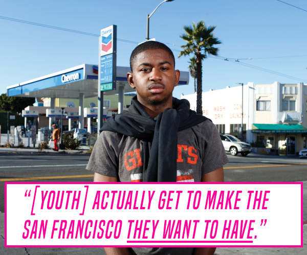 Terry D., YAX Photo Student taken during a street photography session outside [x]space, 2018