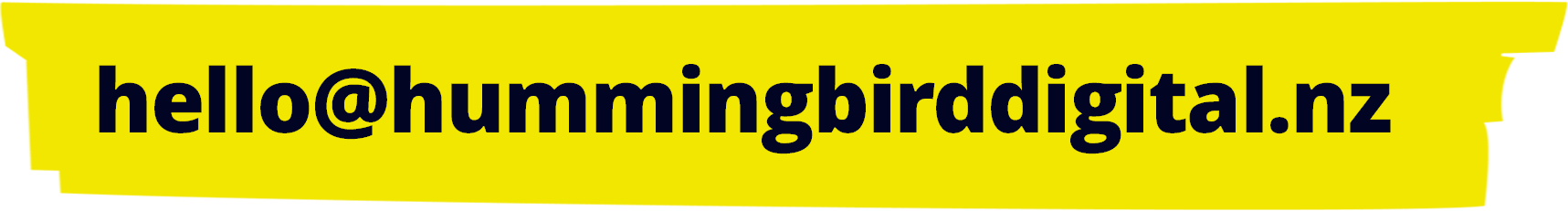 Email Us at Hummingbird Digital