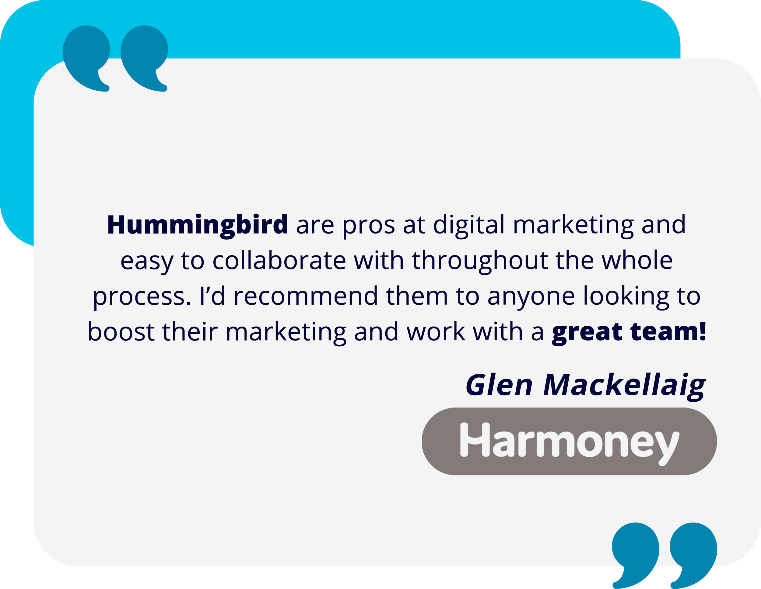 Testimonial Harmoney