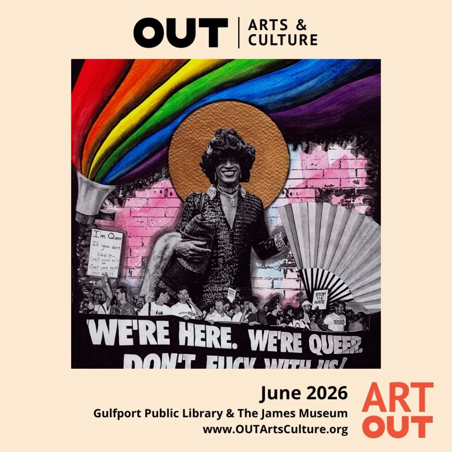 Very excited to have some pieces in the ArtOUT show, presented by @outartsculture! 

The opening reception is on June 2nd from 6-8 PM at the @jamesmuseum. 

As I live on the literal opposite side of the continent, I won't be able to attend the openin