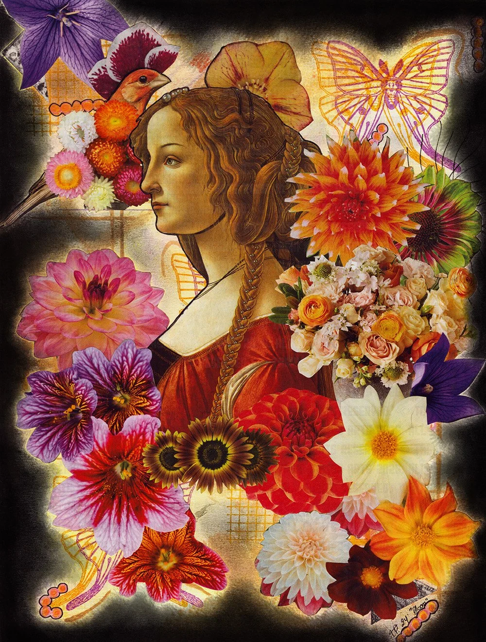 "Blossom" - 2024. Mixed Media on Paper. (9 x 12)

© Tashi Palmo 2026 All Rights Reserved