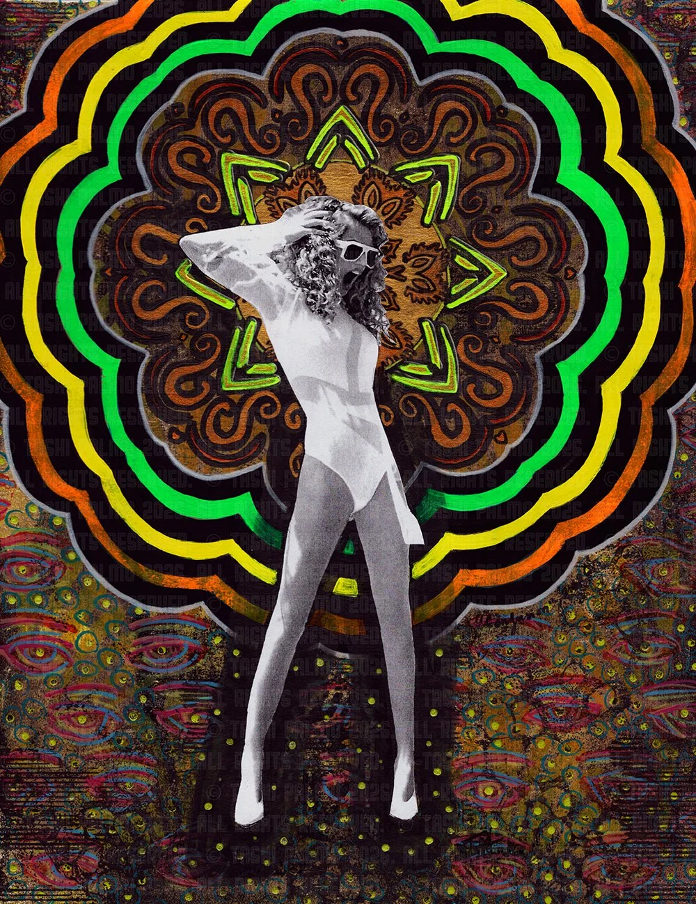 "Confusion" - 2026. Mixed Media on Paper. (9 x 12)

© Tashi Palmo 2026 All Rights Reserved