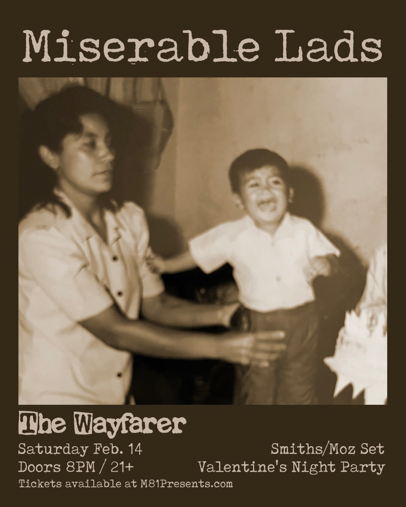 There&rsquo;s a club if you&rsquo;d like to go, you could meet somebody who really loves you. 🖤

Feb 14 &middot; The Wayfarer 🪩