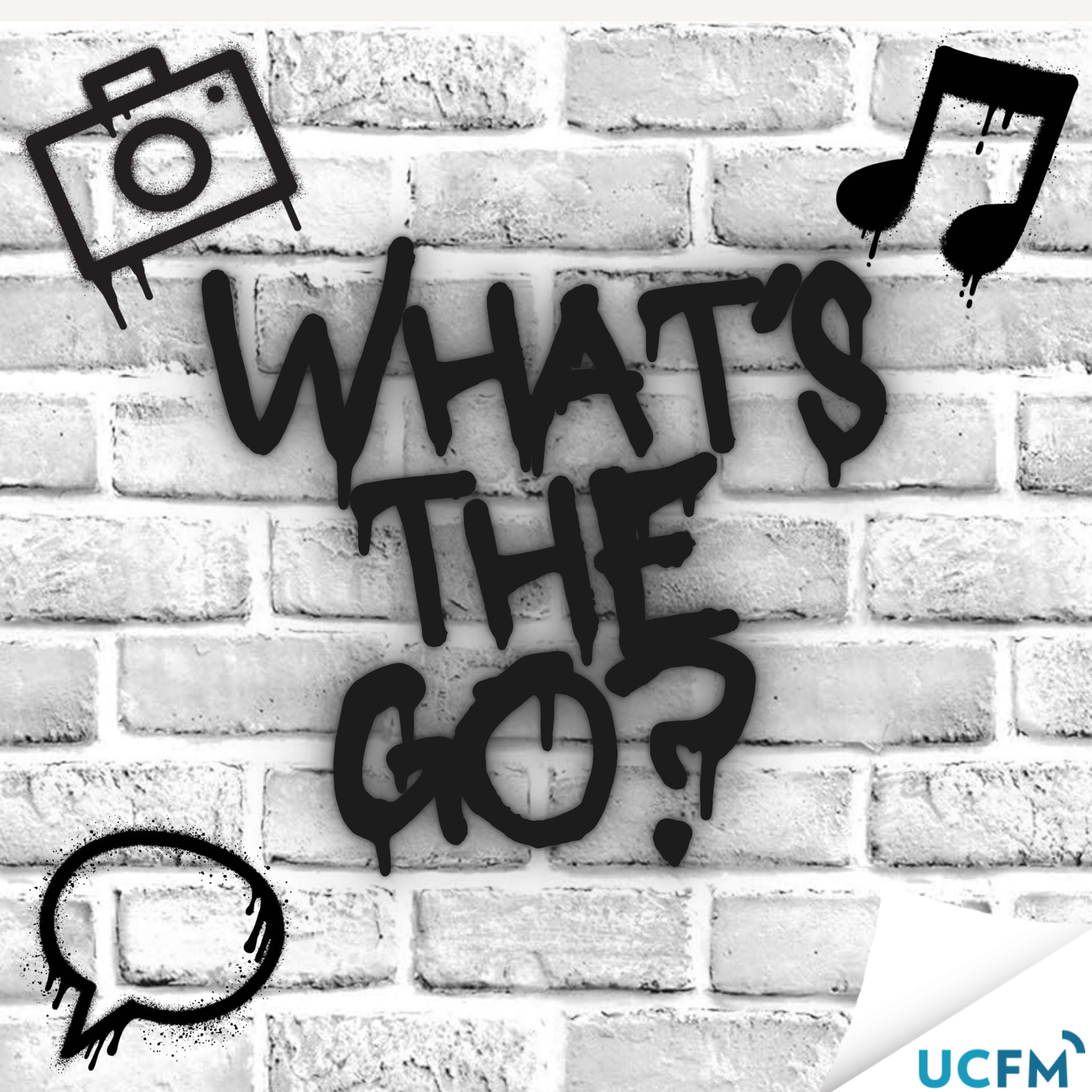 Logo for "Whats the Go?" Podcast