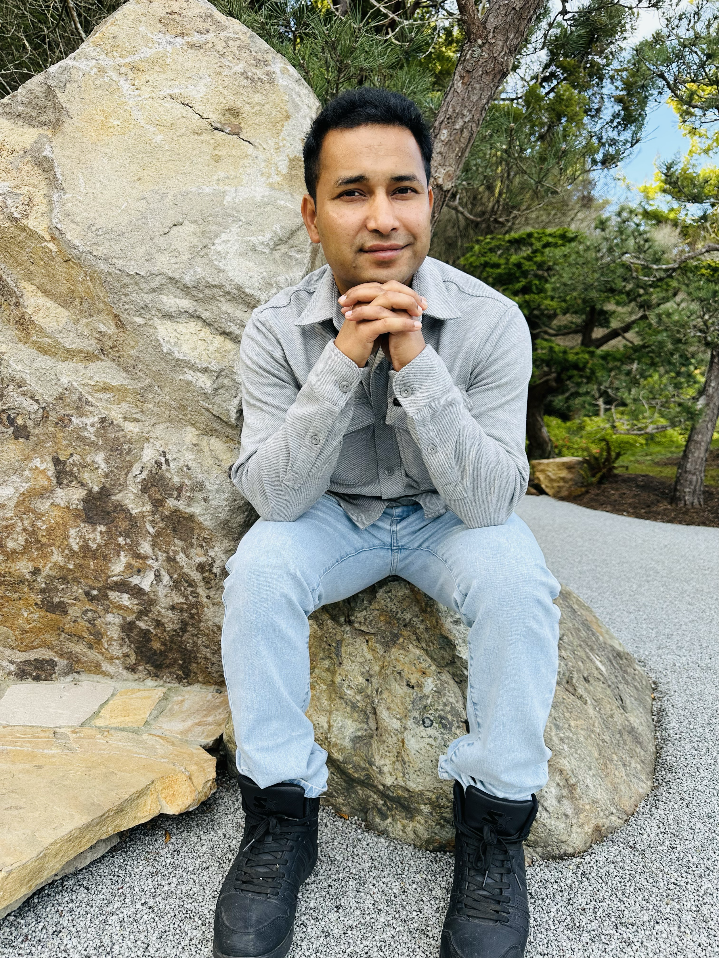 Gazing Straight forward