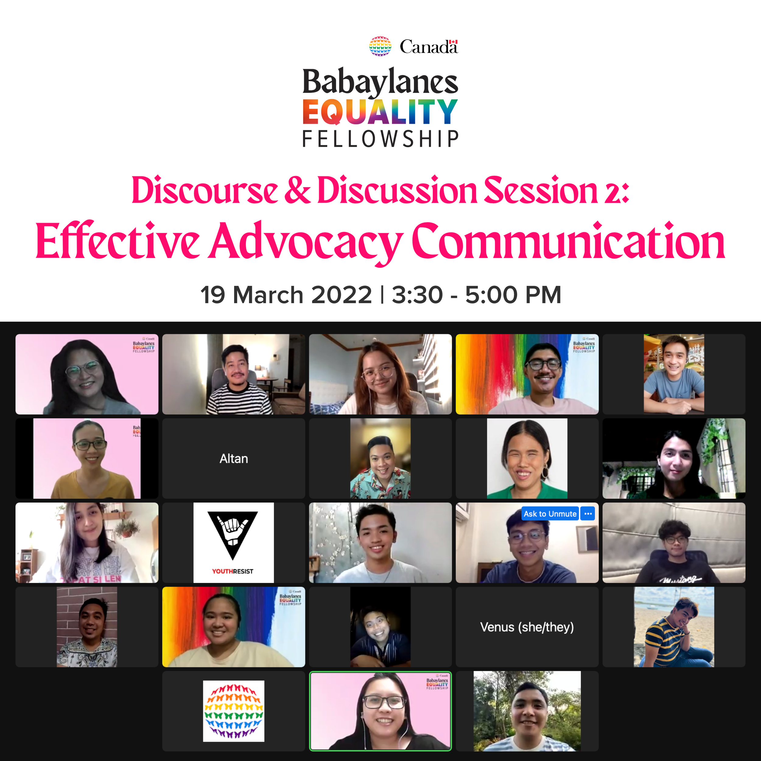 Advocacy Discussions on Leadership and Effective Communication