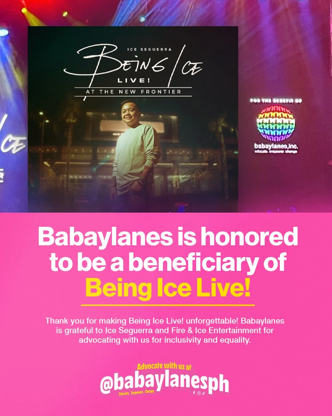 Being Ice Live!