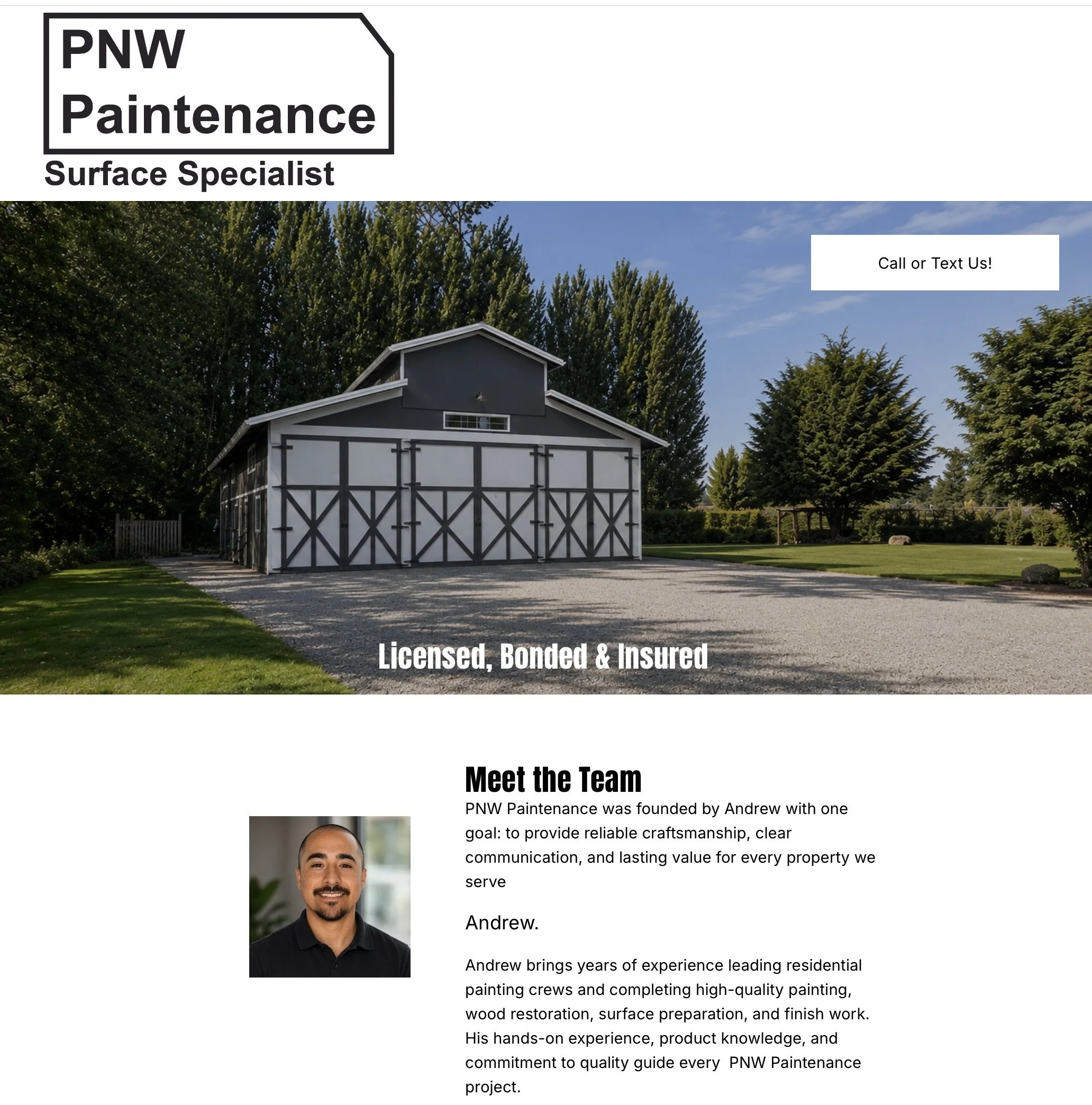 PNW Paintenance